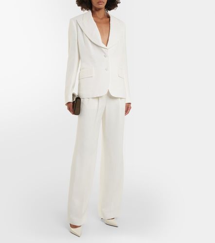 Single-breasted silk blazer - Tom Ford - Modalova