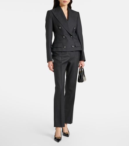 Dolce&Gabbana Wool slim pants - Dolce&Gabbana - Modalova
