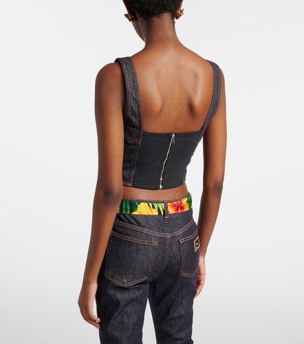 Dolce&Gabbana Bustier in denim - Dolce&Gabbana - Modalova