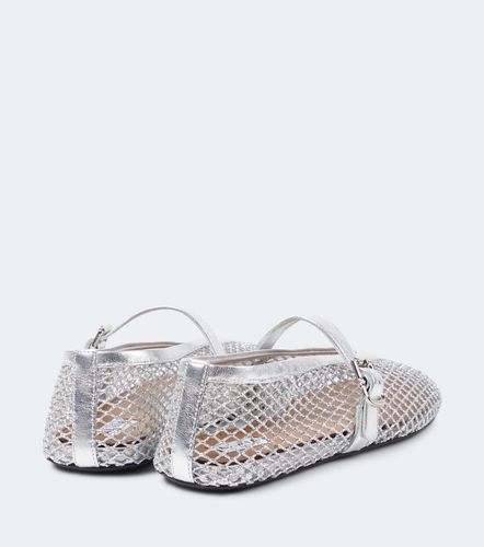 Alaïa Ballerine Mary Jane in rete metallizzata - Alaia - Modalova