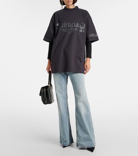 Camiseta oversized de jersey de algodón - Balenciaga - Modalova