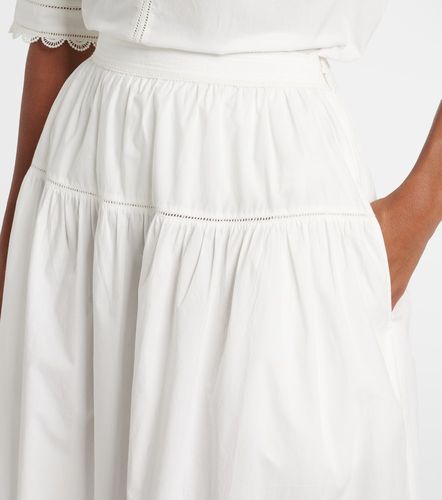 Harlow cotton poplin maxi skirt - Ulla Johnson - Modalova