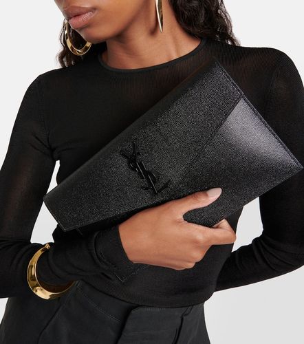 Saint Laurent Uptown leather clutch - Saint Laurent - Modalova