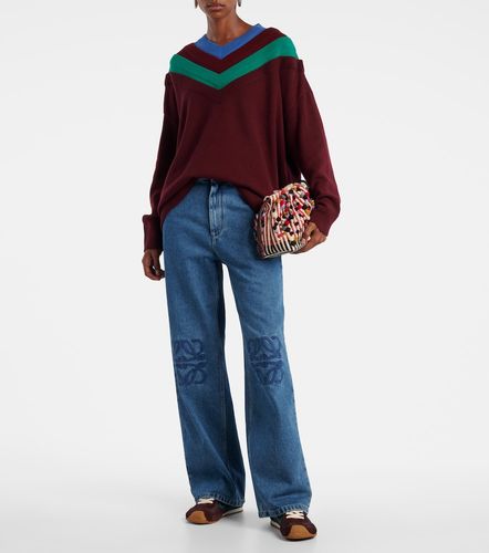 Loewe Jeans Anagram a gamba larga - Loewe - Modalova