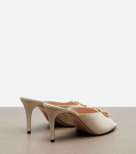 VLogo leather mules - Valentino Garavani - Modalova