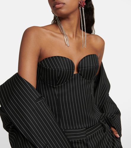 Magda Butrym Pinstripe wool bustier - Magda Butrym - Modalova