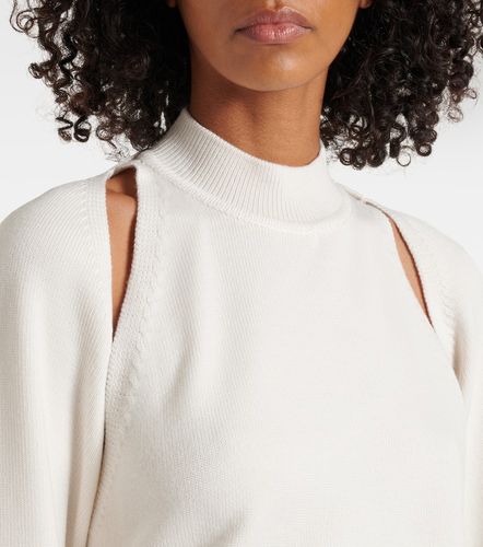 Alaia Cutout wool sweater - Alaia - Modalova