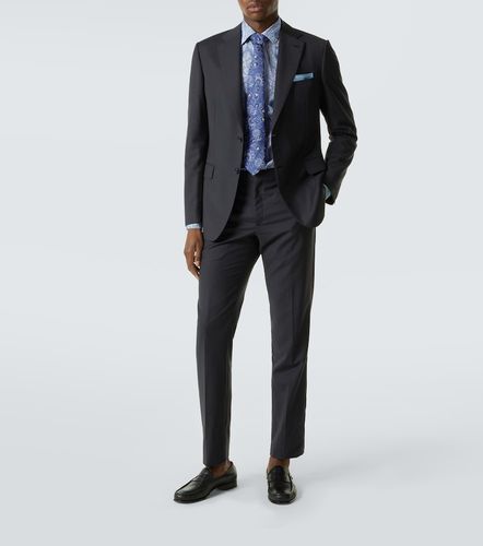 Etro Camisa de algodón con paisley - Etro - Modalova