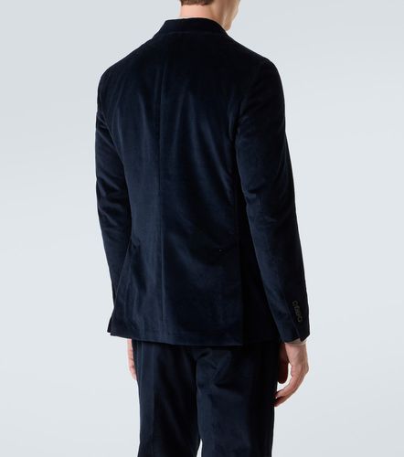 Blazer in velluto a coste di cotone - Lardini - Modalova