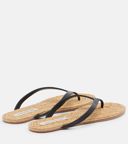 Palma leather thong sandals - Christopher Esber - Modalova