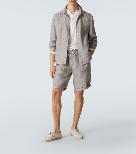 Brunello Cucinelli Shorts de lino - Brunello Cucinelli - Modalova