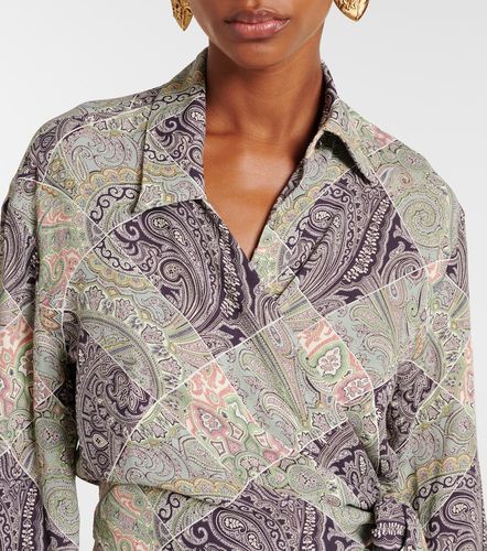 Etro Printed wrap top - Etro - Modalova