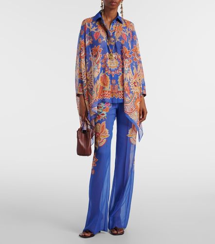 Etro Printed poncho - Etro - Modalova