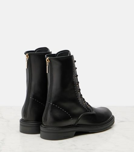 Max Mara Botas Urbancombat de piel - Max Mara - Modalova