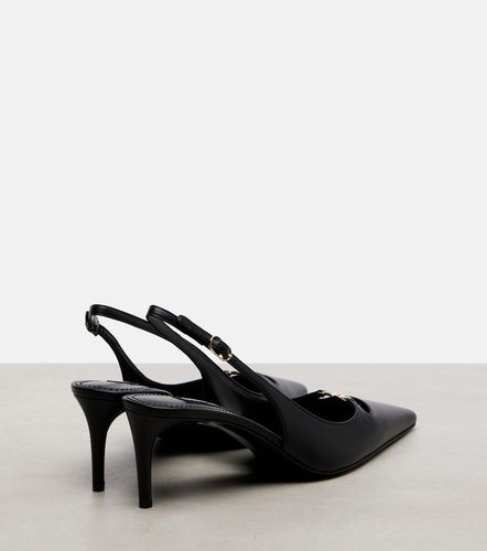 Lollo DG 60 leather slingback pumps - Dolce&Gabbana - Modalova