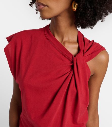 Top Naydagz de jersey de algodón drapeado - Isabel Marant - Modalova