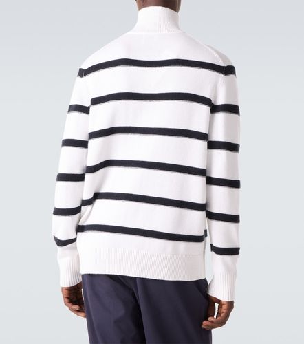 Jersey de algodón y cachemir a rayas - Allude - Modalova