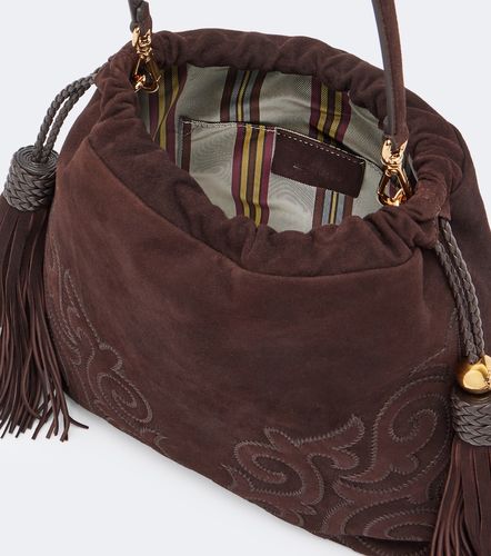 Kalispera Medium suede shoulder bag - Etro - Modalova