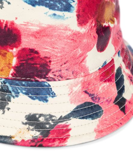 Haley floral leather bucket hat - Isabel Marant - Modalova