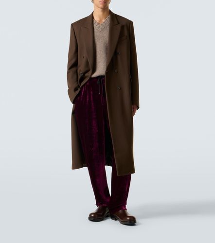 Dries Van Noten Velvet sweatpants - Dries Van Noten - Modalova