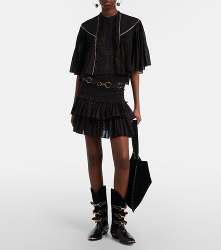 Minifalda de algodón con lunares - Marant Etoile - Modalova