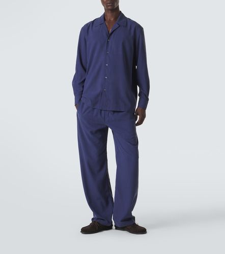 Saman Amel Silk straight pants - Saman Amel - Modalova
