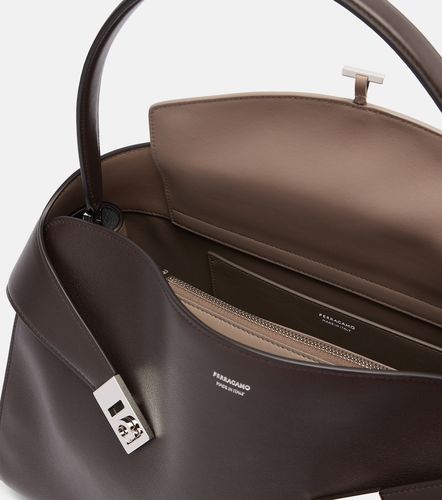 Borsa a spalla Hug Soft Medium in pelle - Ferragamo - Modalova