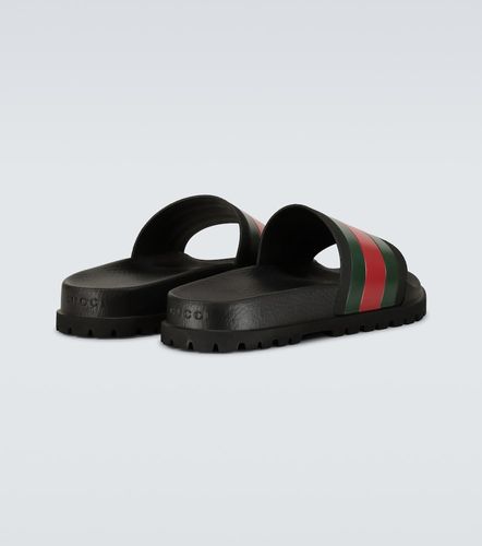 Gucci Sandali Web Stripe - Gucci - Modalova