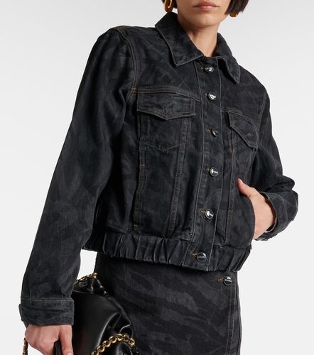 Ganni Printed denim jacket - Ganni - Modalova