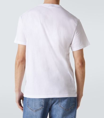 Camiseta de algodón con logo estampado - McQueen - Modalova