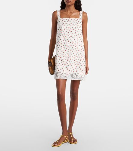 Vestido corto Delia de algodón estampado - Posse - Modalova