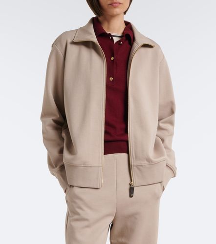 Cotton-blend zip-up sweatshirt - 'S Max Mara - Modalova