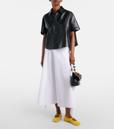 Loewe Anagram leather bowling shirt - Loewe - Modalova