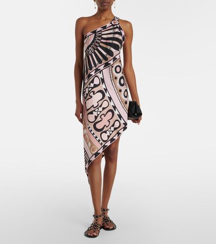 Abito one-shoulder silk twill minidress - Pucci - Modalova