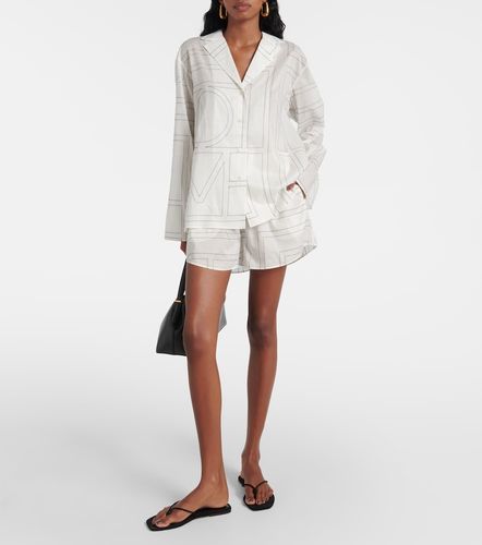 Shorts Monogram in misto cotone - Toteme - Modalova