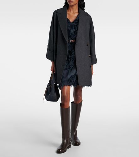 Oversized wool coat - Brunello Cucinelli - Modalova