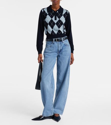 Jeans barrel Low Slung de tiro medio - Frame - Modalova