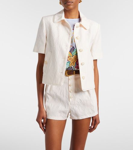 Etro Cottton-blend jacquard jacket - Etro - Modalova