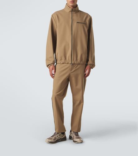 Moncler Cotton-blend straight pants - Moncler - Modalova