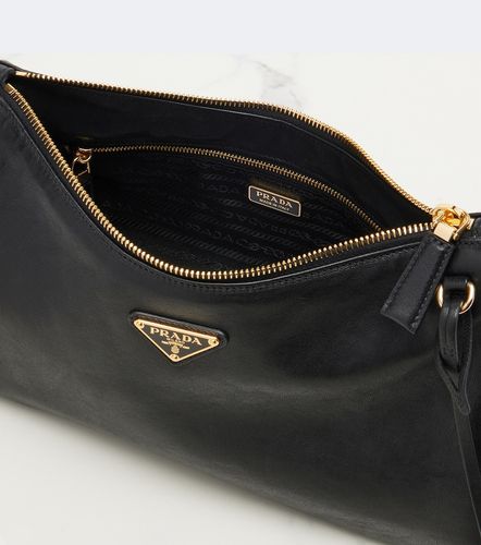 Aimee Large leather shoulder bag - Prada - Modalova