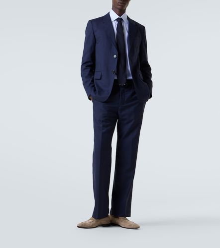 Zegna Camisa de algodón a rayas - Zegna - Modalova