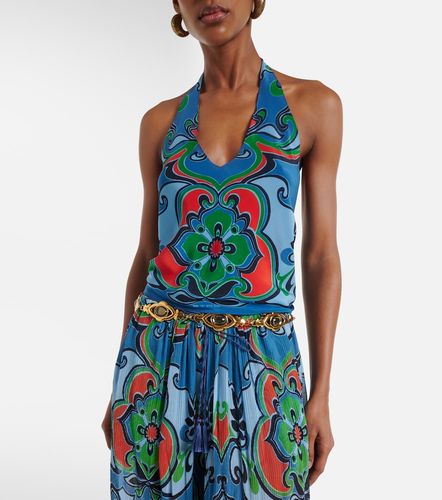 Etro Top de seda estampado - Etro - Modalova