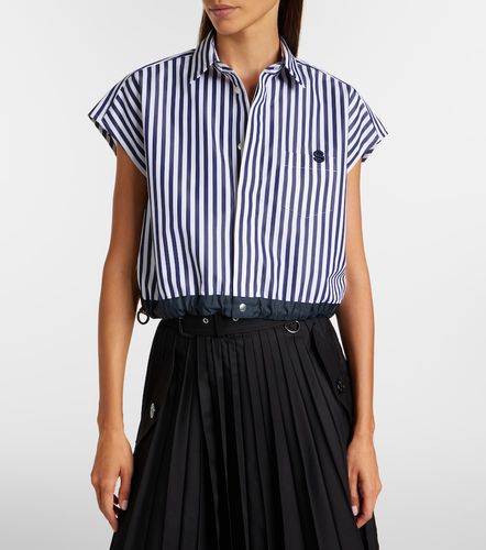 Sacai Camicia in popeline a righe - Sacai - Modalova