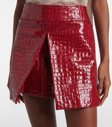 Tom Ford Minifalda de piel grabada - Tom Ford - Modalova