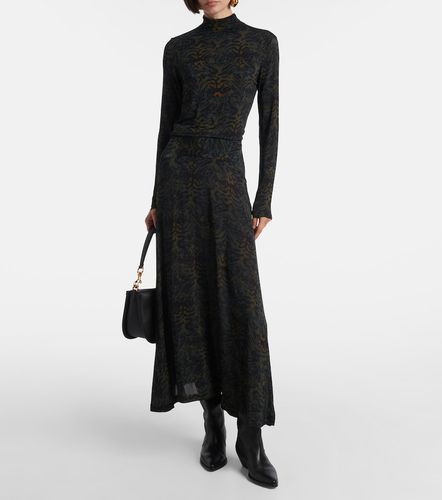 Aurelia printed jersey turtleneck top - Ulla Johnson - Modalova