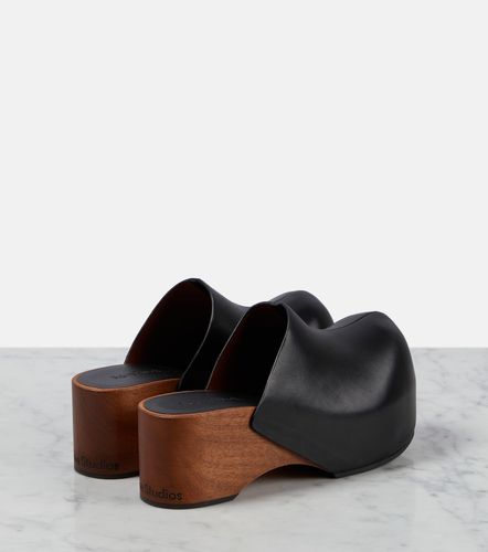Acne Studios Leather clogs - Acne Studios - Modalova