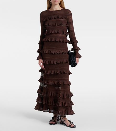 Zimmermann Top Hypnotic con volant - Zimmermann - Modalova
