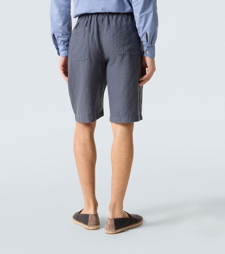 Fedeli Vico linen Bermuda shorts - Fedeli - Modalova