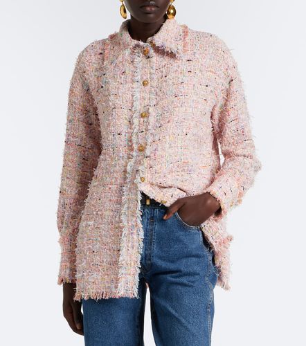 Balmain Giacca camicia in tweed - Balmain - Modalova