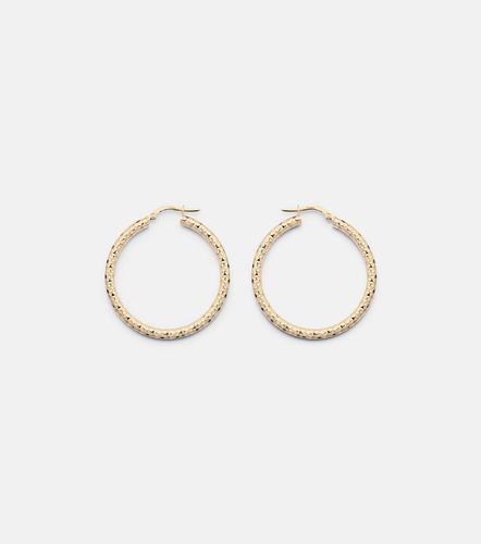 Orecchini a cerchio Bold Sparkle Medium in 14kt - Stone and Strand - Modalova